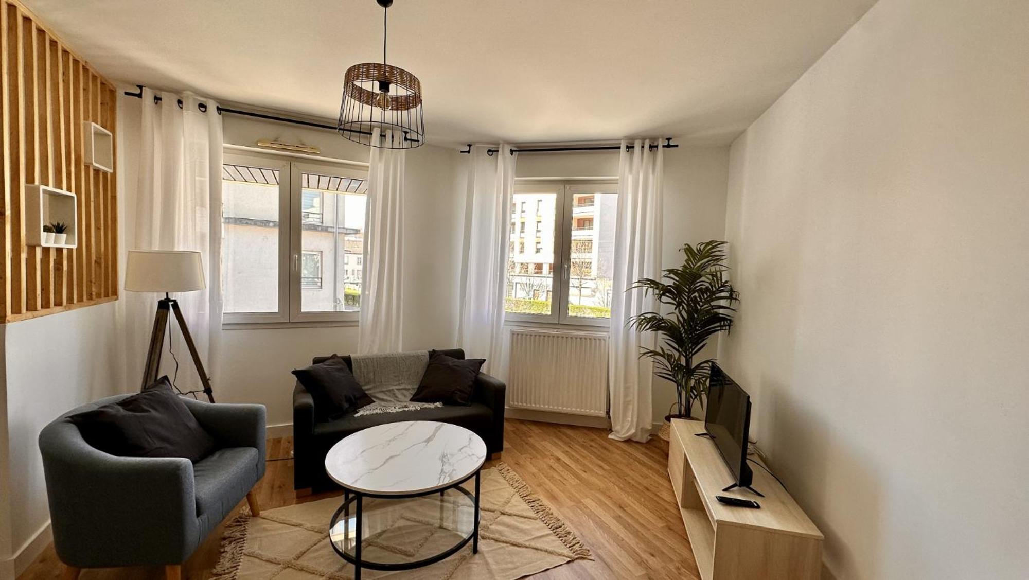 Villeurbanne • T2 Fraternite • Hostisy Exterior foto